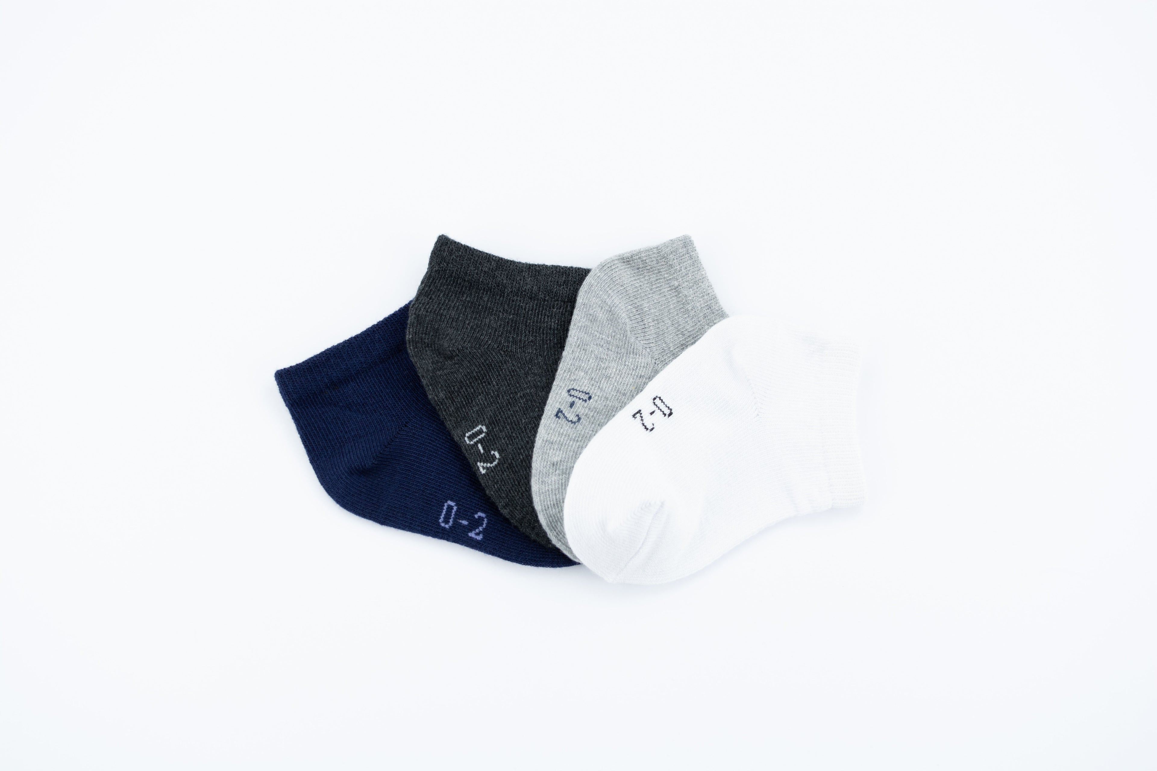 Kids Ankle (Pack of 12) | 0-2 Years